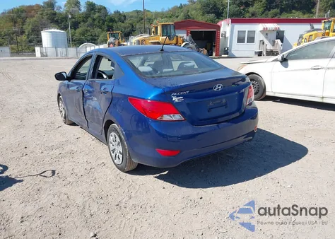 2016 Hyundai Accent Se из США, поврежденный, VIN KMHCT4AE1GU991245